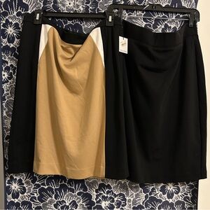 NWT Calvin Klein Luxury Set of 2 Pencil Skirts